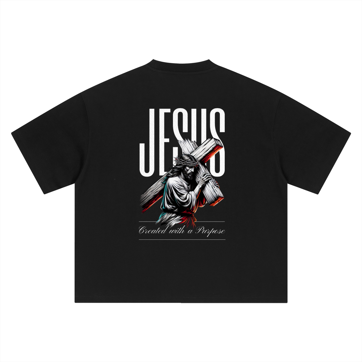 Created With A Purpose Oversized Tee