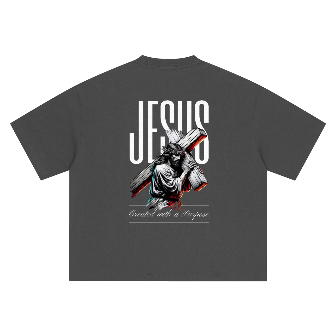 Created With A Purpose Oversized Tee