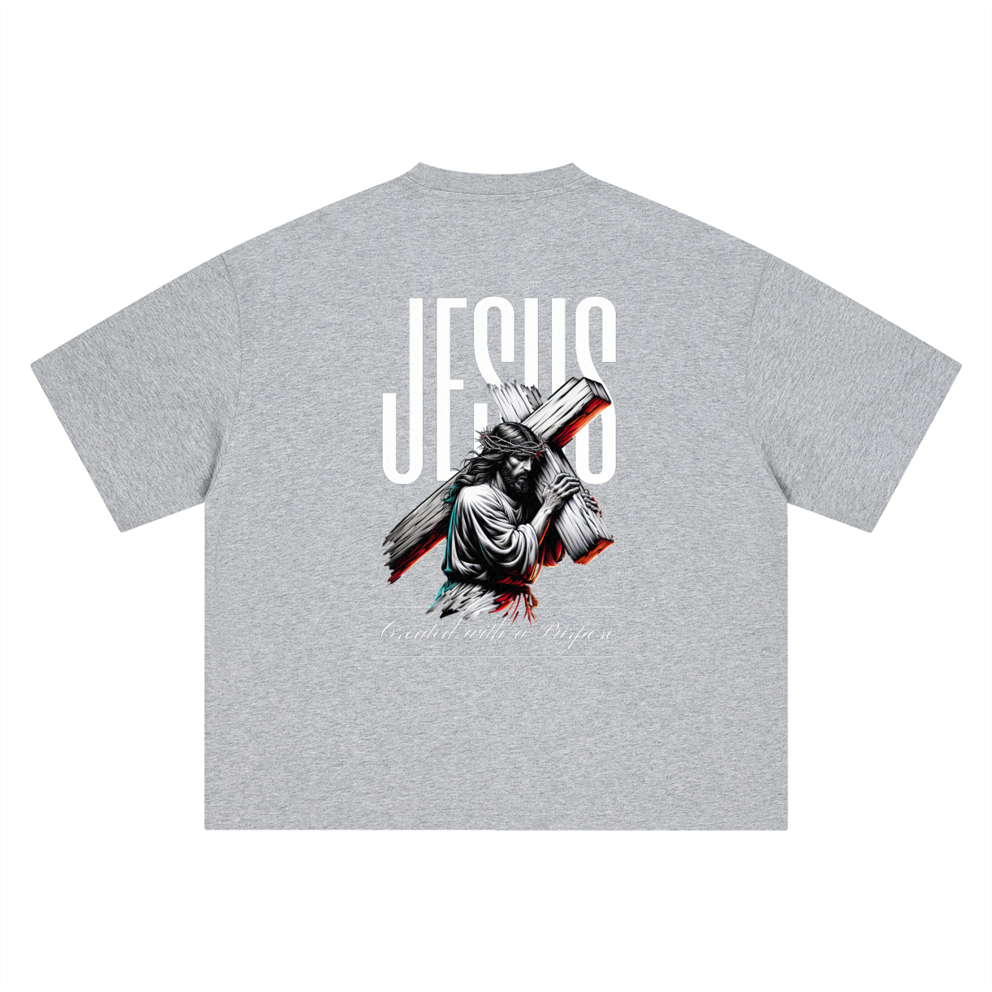 Created With A Purpose Oversized Tee